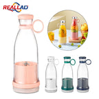 Electric Juicer Cup 6 Blades Blender Milkshake Machine USB Portable Fruit Milk Mixing Tool Mini Fresh Juice Blender