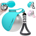2-In-1 Portable Dog Water Bottle for Small Dogs - Leak-Proof & Compact Dog Travel Water Bottle -Stainless Steel Bottle & Silicon